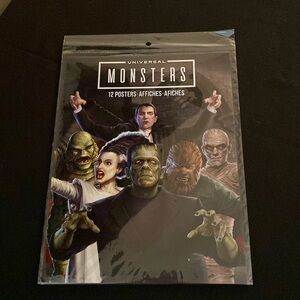 12 Universal Monsters Posters